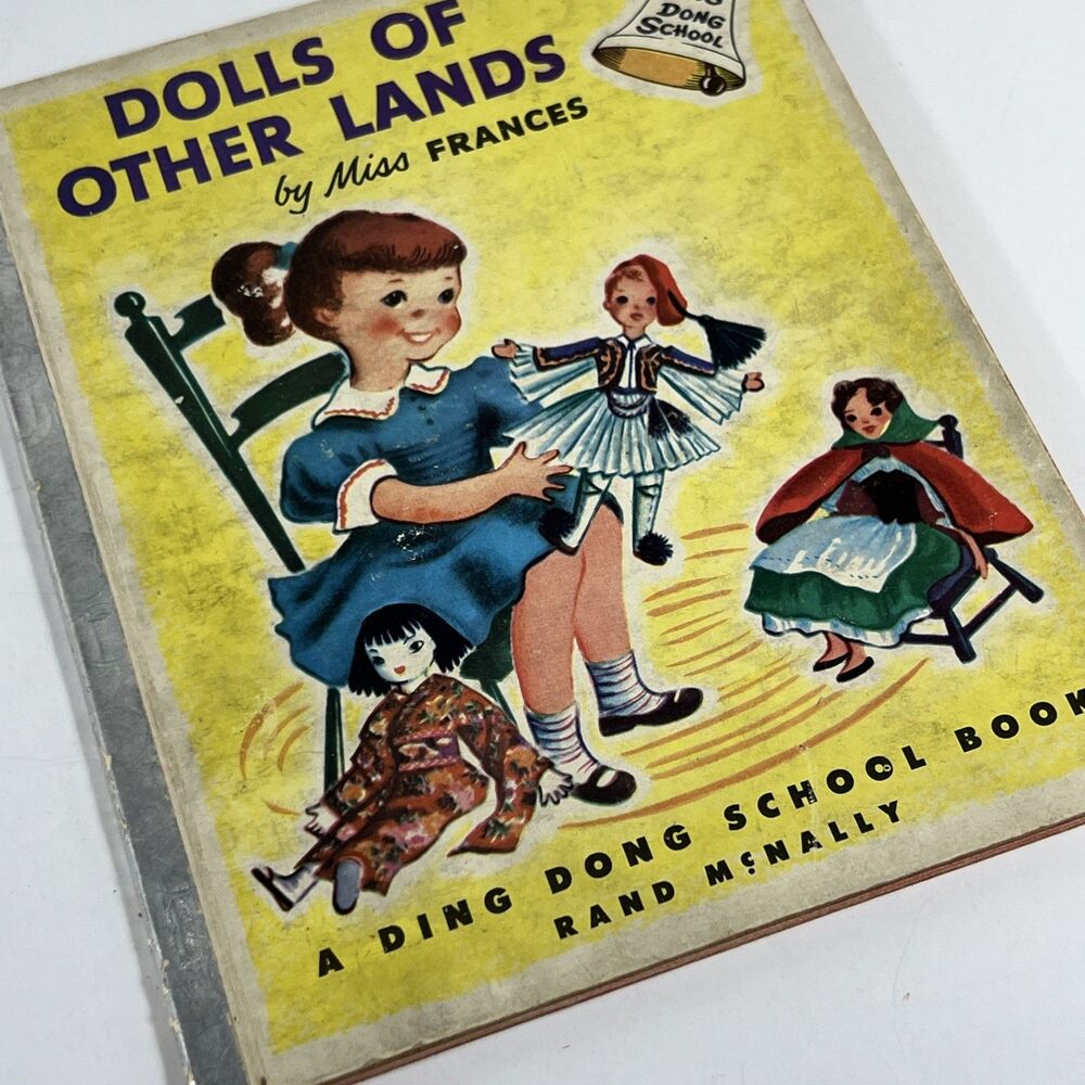 Ding Dong School Book - Vintage - Miss Frances - Dolls of Other Lands - 1965